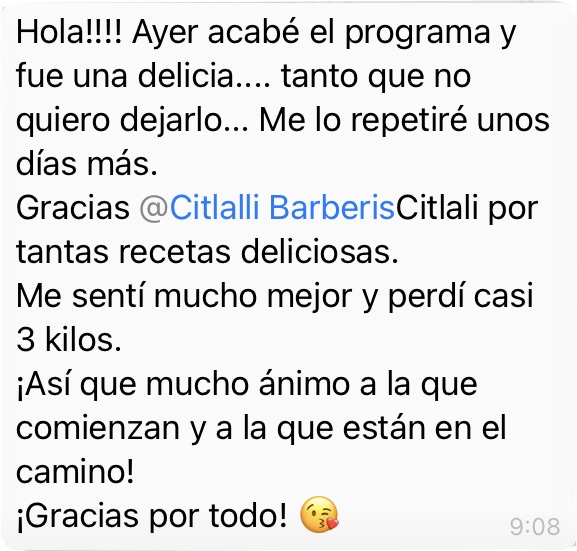 Testimonio de mentorada de PlanGluco