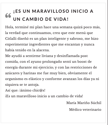 Testimonio de mentorada de PlanGluco