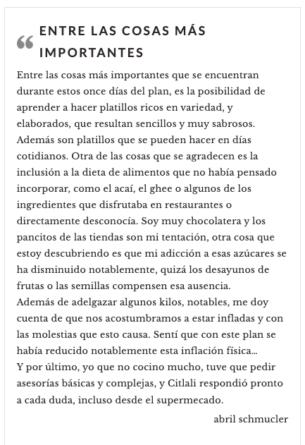 Testimonio de mentorada de PlanGluco