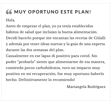 Testimonio de mentorada de PlanGluco