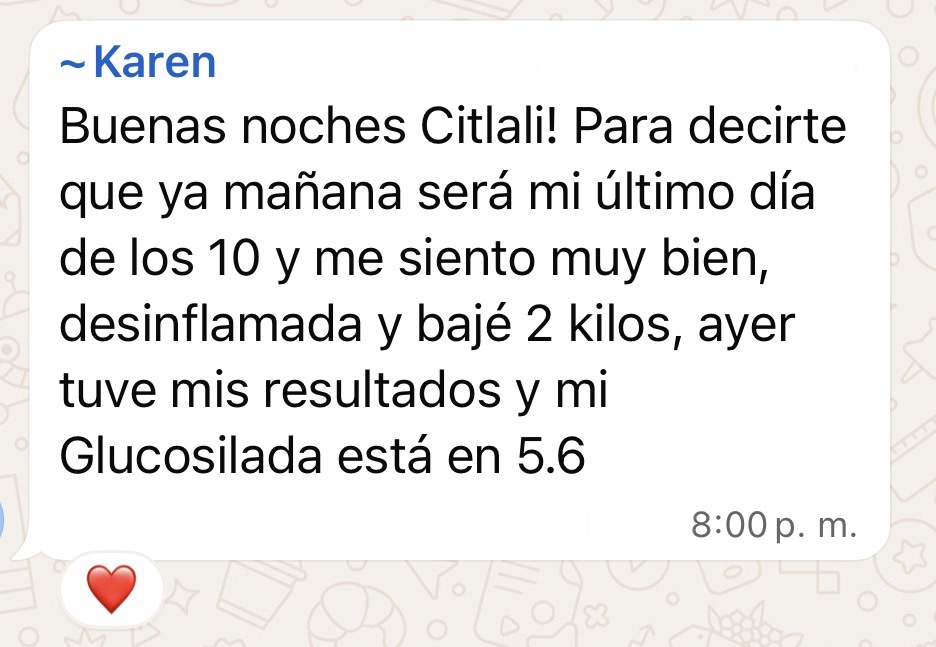 Testimonio de mentorada de PlanGluco