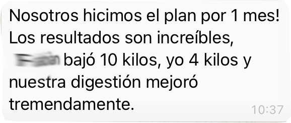Testimonio de mentorada de PlanGluco