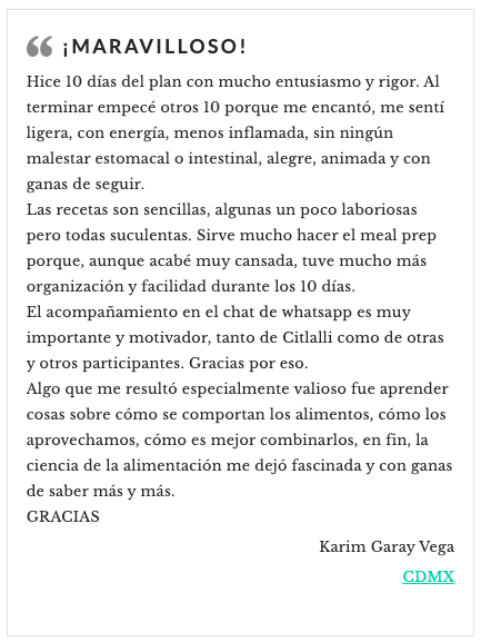 Testimonio de mentorada de PlanGluco